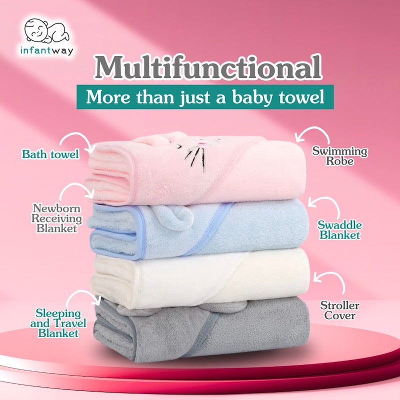 Infantway Baby Hooded Towelrobe