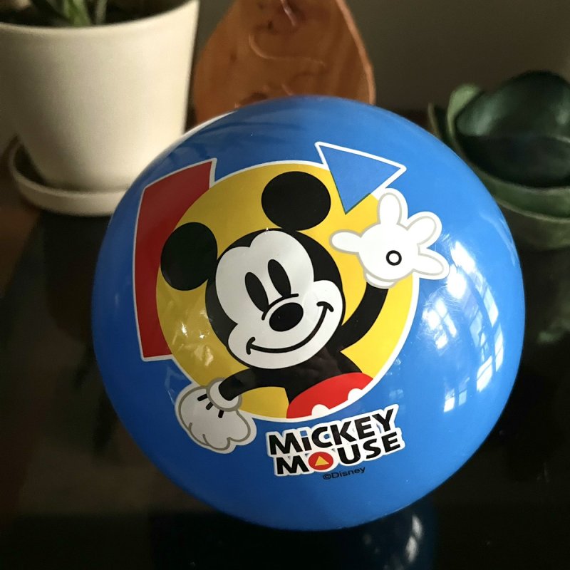 Mickey Hoopster PVC Basketball (Dark Blue)