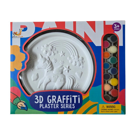 Kiddora 3D Graffiti - Plaster Painting Set