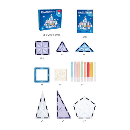Kiddora Kedo MagnePaint (58 pcs)