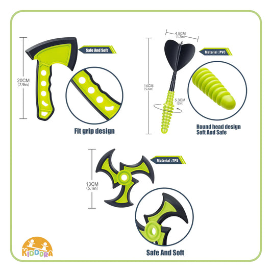 Kiddora 4-in-1 Target Set 21"