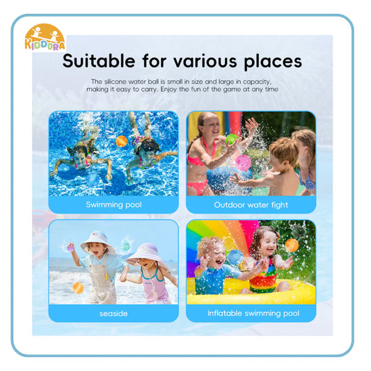 Kiddora Reusable Water Balloons