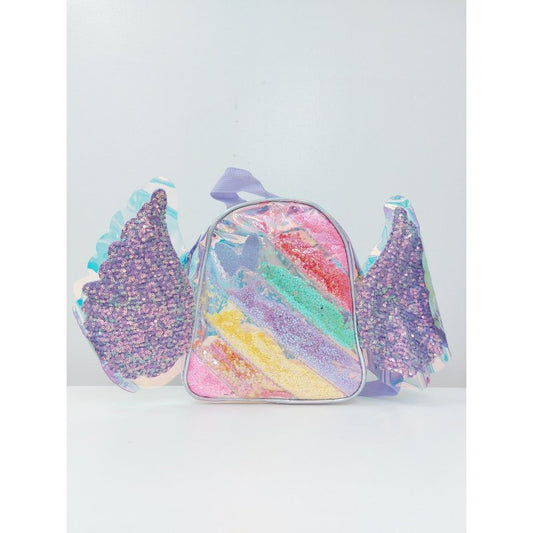 KnickKnacks Holographic Angel Bag