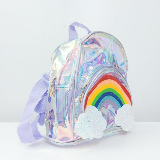 KnickKnacks Holographic Rainbow Bag