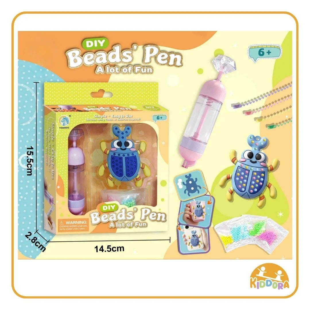 Beads Pen Bug Charm