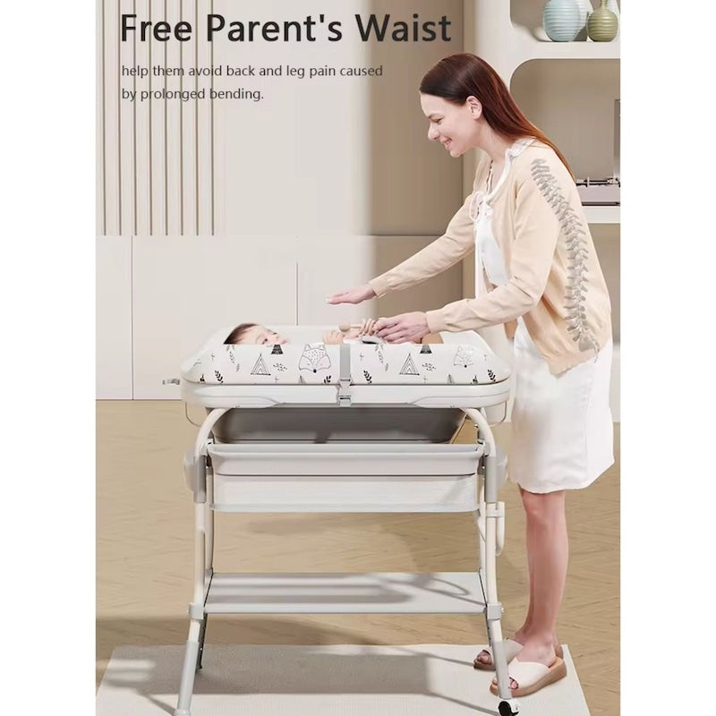 Lalalu FlexiBath: 2-in-1 Tub and Changing Station