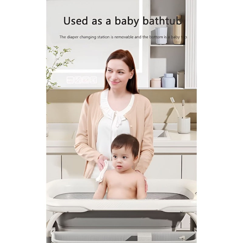 Lalalu FlexiBath: 2-in-1 Tub and Changing Station