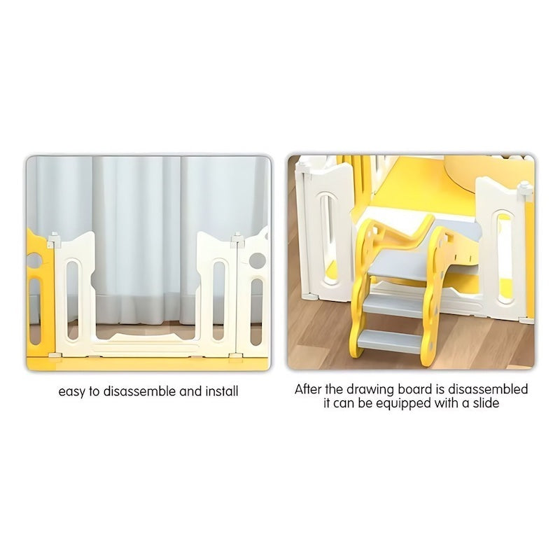 Lalalu Playpen 14+2 with Basketball Hoop