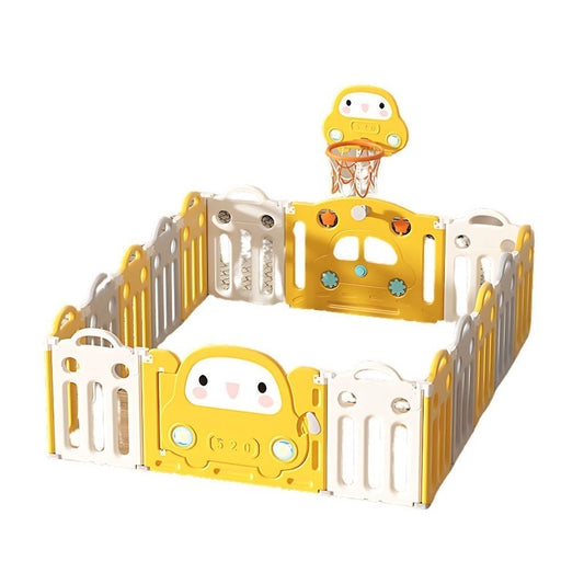 Lalalu Playpen 14+2 with Basketball Hoop