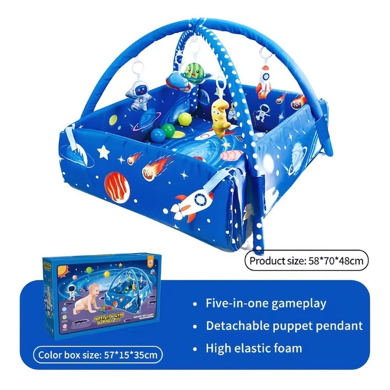Lalalu FlexiPod: 5-in-1 Baby Activity and Gym Mat/Ball Pit