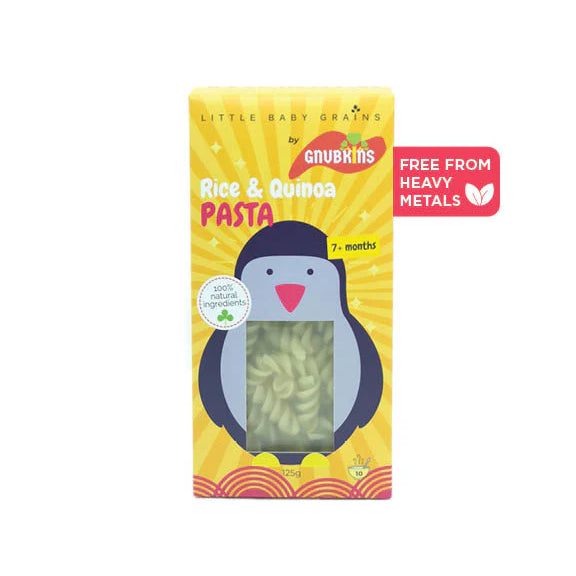 Little Baby Grains by Gnubkins Rice and Quinoa Pasta (125g)