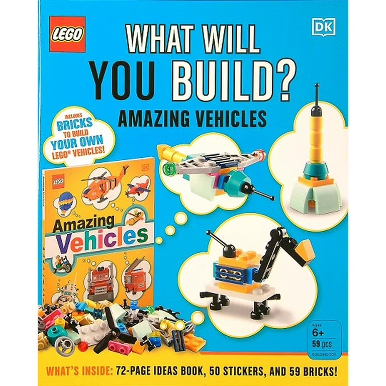 Lego What Will You Build? Amazing Vehicles