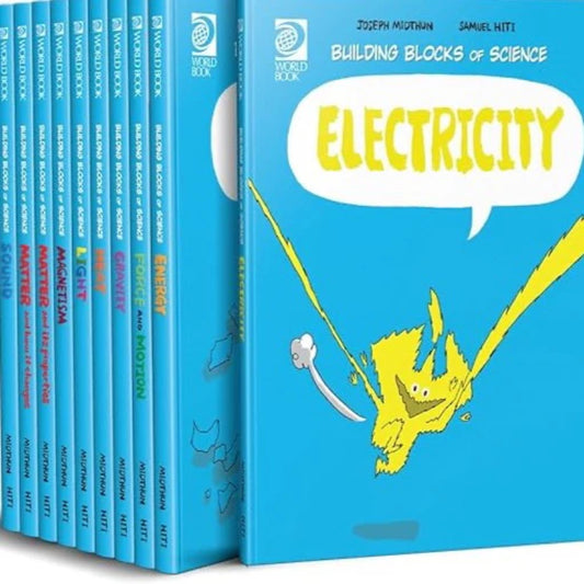 Little Fat Hugs Collins World Book Building Blocks of Science Collection (10 Books)