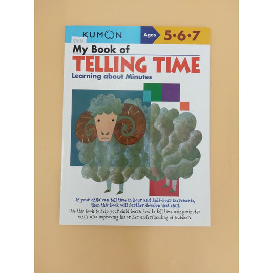 Little Fat Hugs Kumon My Book of Telling Time