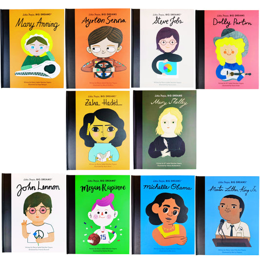 Little Fat Hugs Little People, Big Dreams Set (10 books)