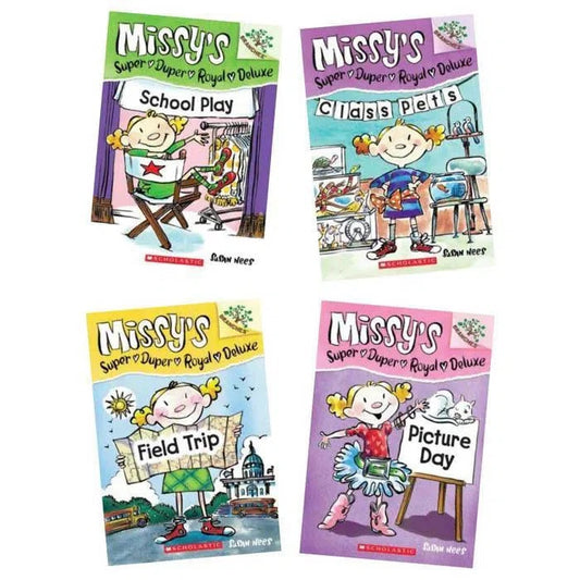 Little Fat Hugs Missy's Super Duper Royal Deluxe (4 books)