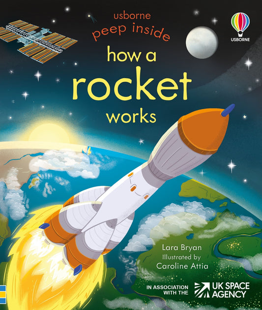 Little Fat Hugs Usborne Peep Inside How a Rocket Works