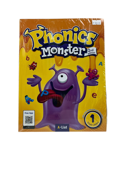 Little Fat Hugs Phonics Monster 1 (2 Workbooks)
