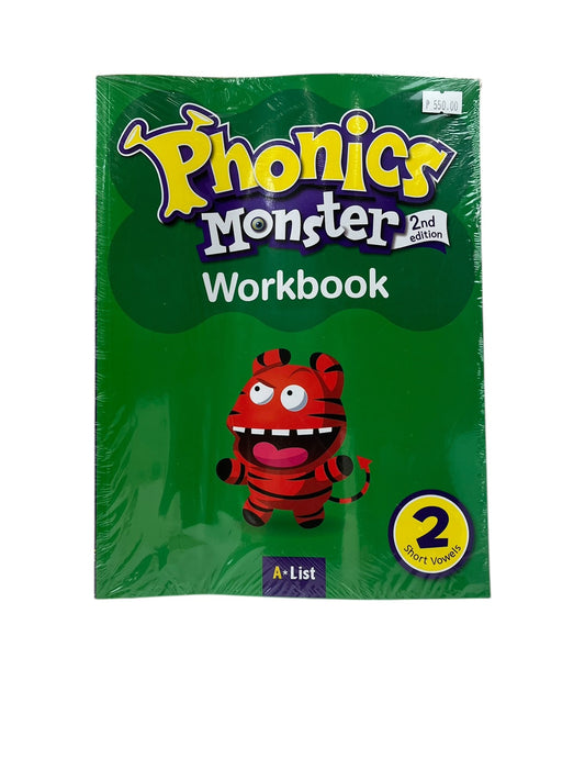 Little Fat Hugs Phonics Monster 2 (2 Workbooks)