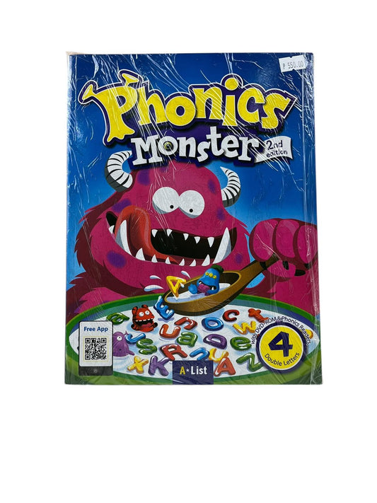 Little Fat Hugs Phonics Monster 4 (2 Workbooks)