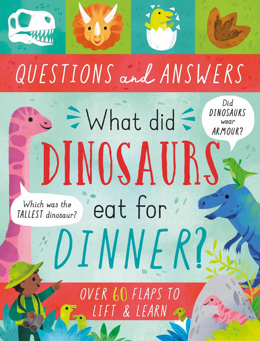 Little Fat Hugs Questions and Answers - What Did the Dinosaurs Eat for Dinner?