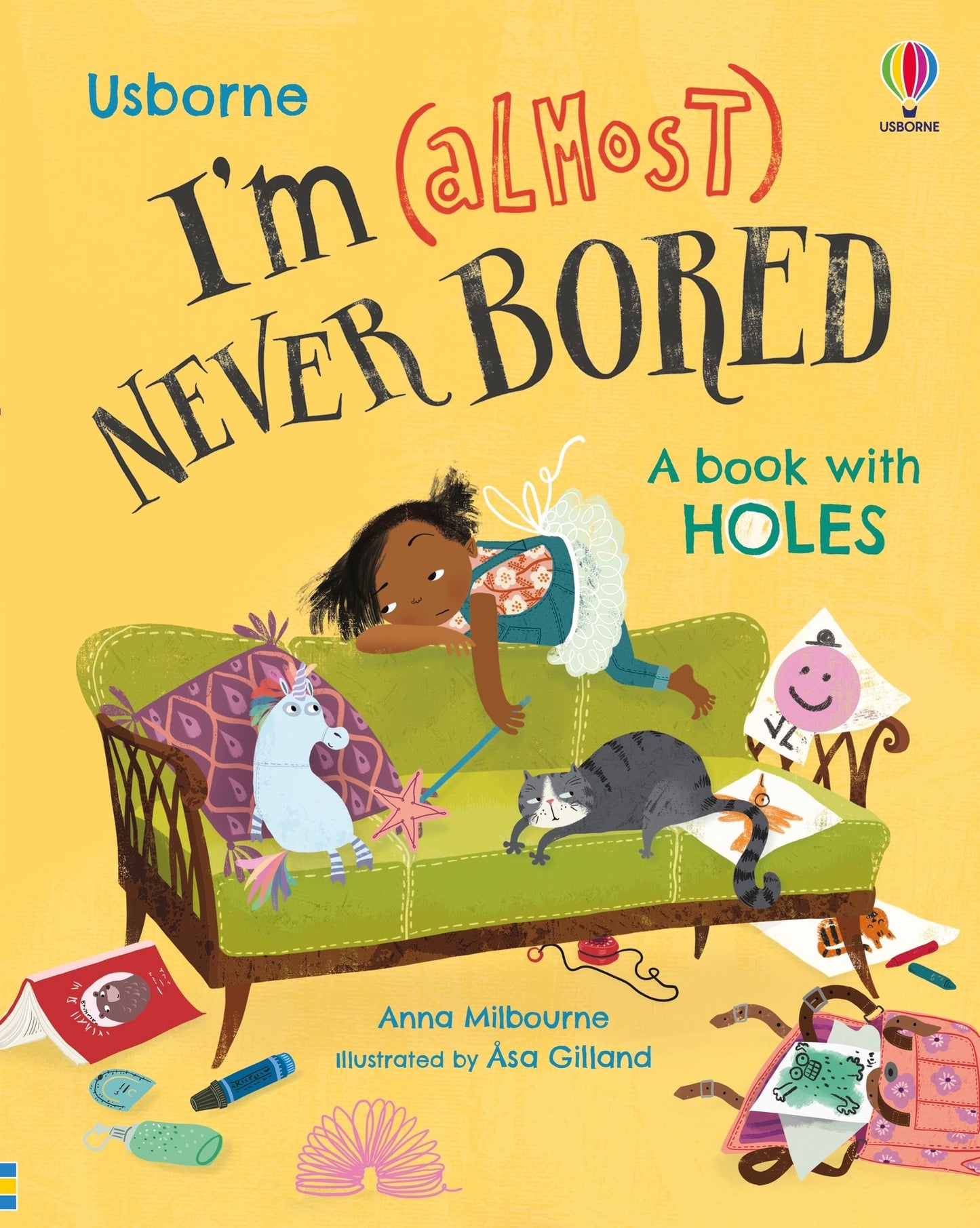 Little Fat Hugs Usborne I'm Almost Never Bored