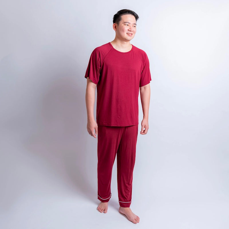 Linen and Homes Men's Pants and Shirt Set