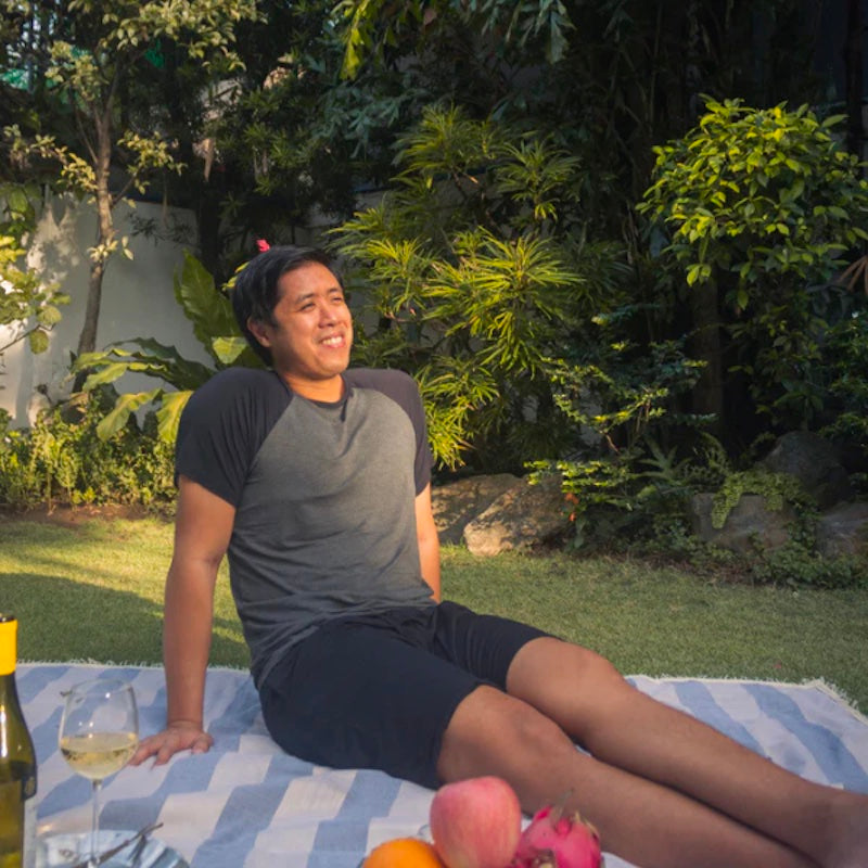 Linen and Homes Men's Shorts and Shirt Set