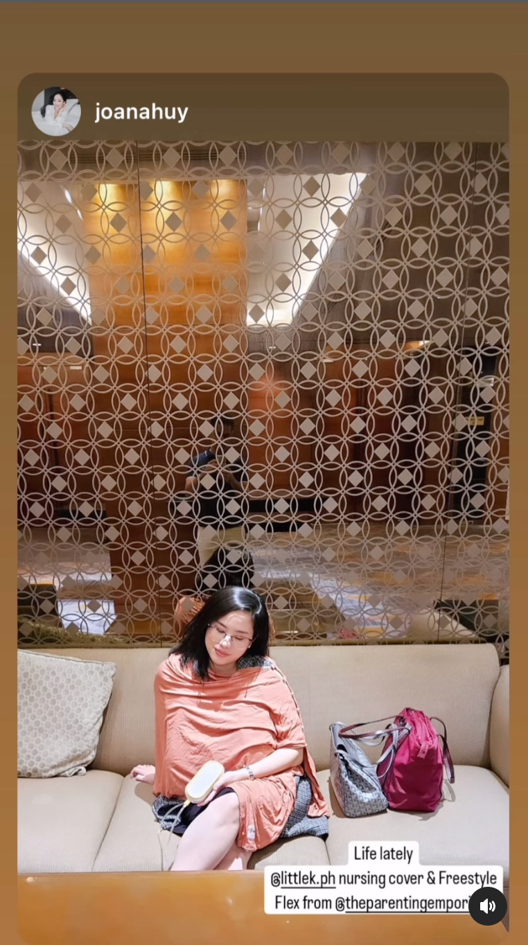 Little K Poncho Nursing Cover with Side Buttons