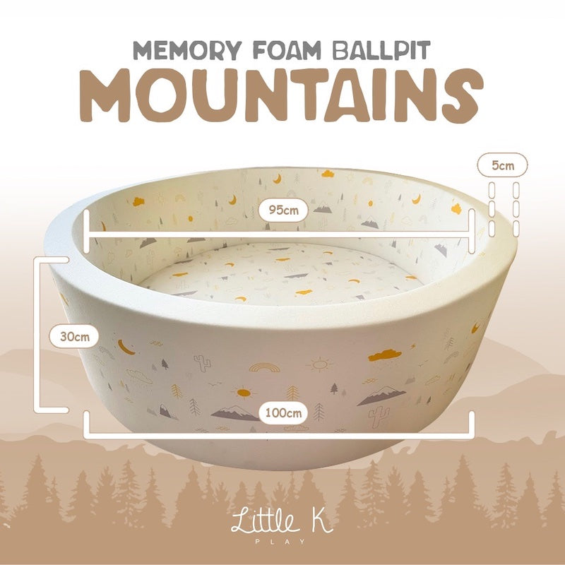 Little K Play Memory Foam Ballpit