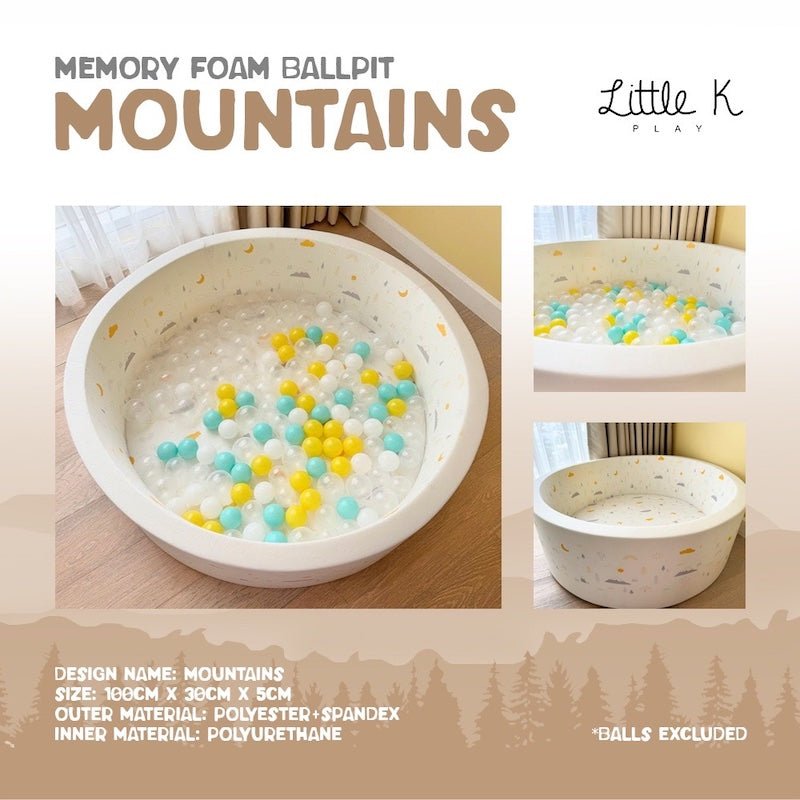 Little K Play Memory Foam Ballpit
