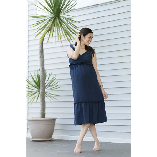 Love Mama Caia Breastfeeding Maxi Dress