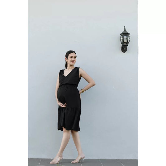 Love Mama Jill Breastfeeding Sleeveless Dress