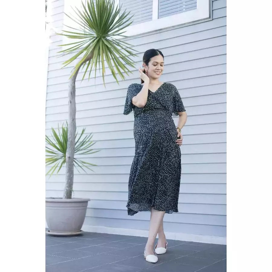 Love Mama Sienna Breastfeeding Maxi Dress