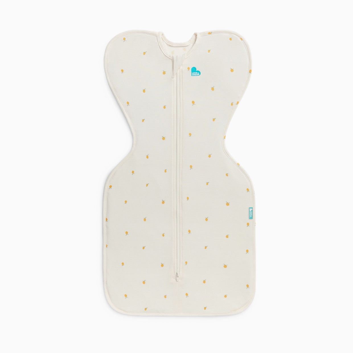 Love To Dream Swaddle Up Bamboo Original 1.0 TOG - Cream Lemons
