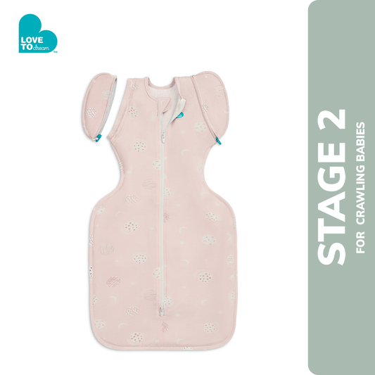 Swaddle Up™ Transition Bag 0.2 TOG Bamboo Light Pink – Little Dreamer