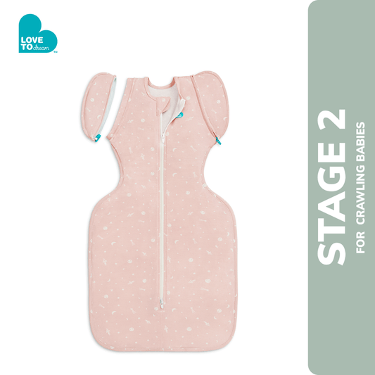 Swaddle Up™ Transition Bag 1.0 TOG Bamboo Marle Pink – Time & Space