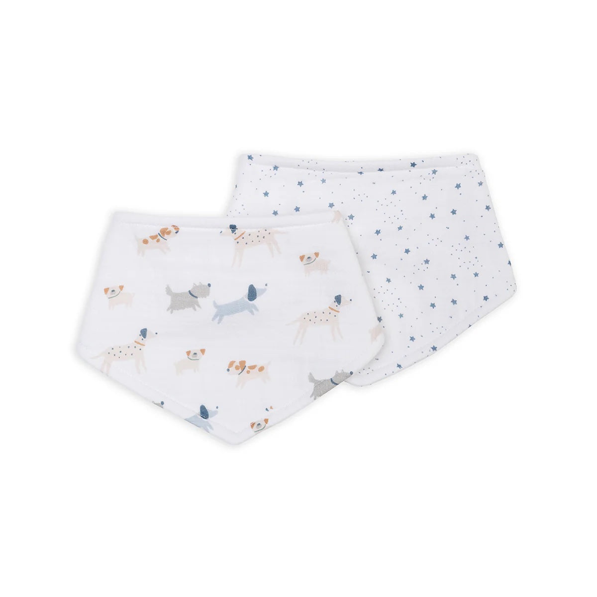 Lulujo Baby Bandana Bibs (Set of 2)