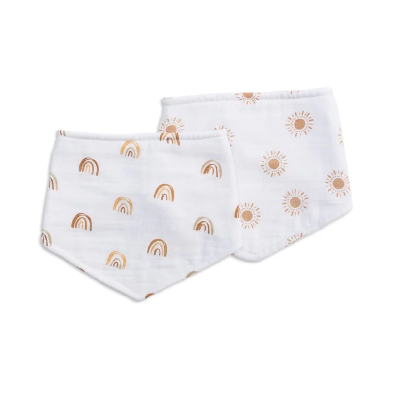 Lulujo Baby Bandana Bibs (Set of 2)