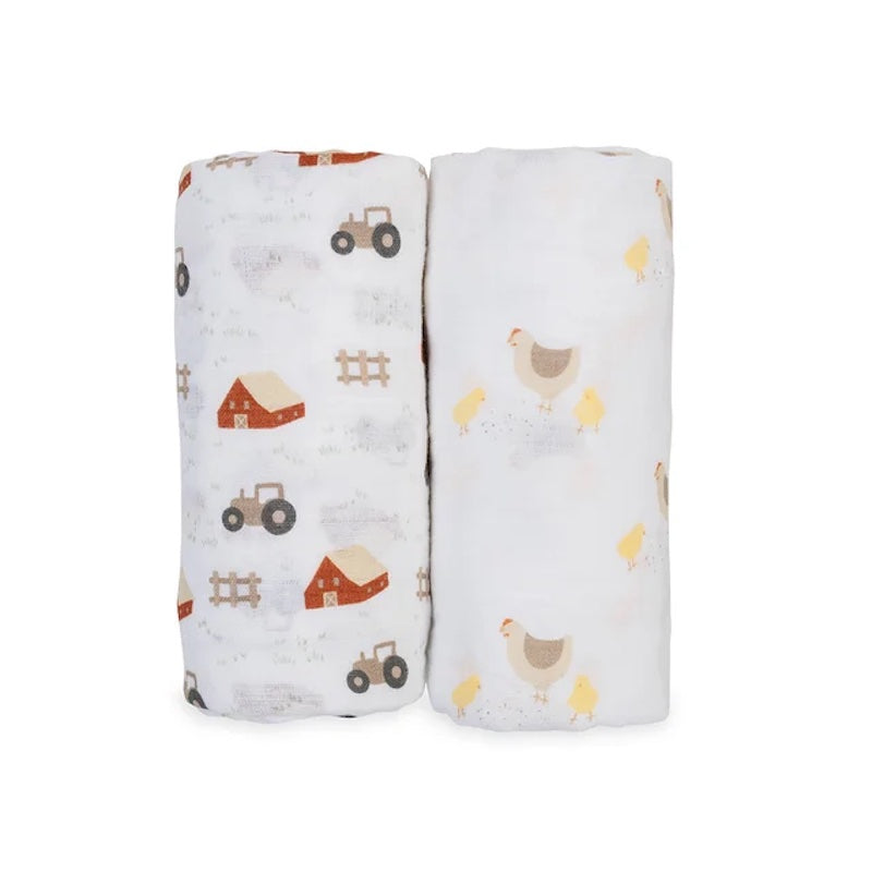 Lulujo Baby Cotton Muslin Blanket