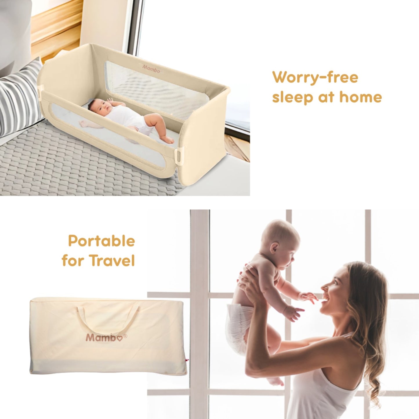 Mambo Foldable Bed Rail