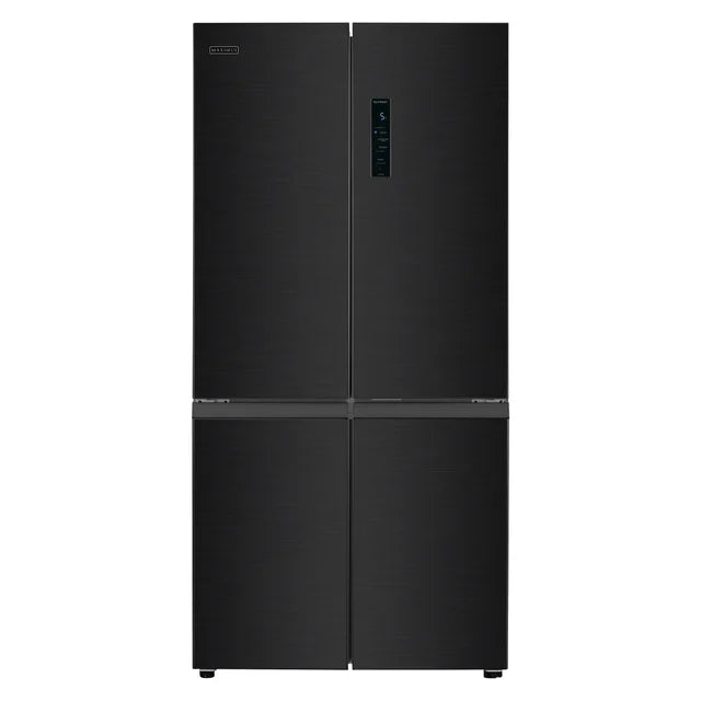 Maximus 90cm Multi-Door Fridge and Freezer - Black (MAX-RF645MB)