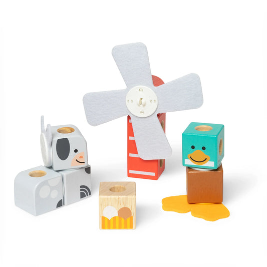 Blockables Farm Friends Building Set