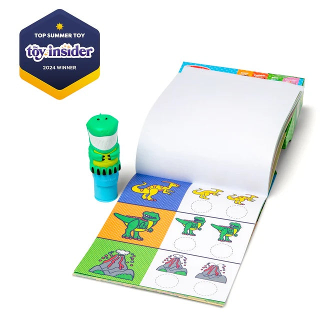 Melissa and Doug Sticker WOW! Activity Pad & Sticker Stamper - Dinosaur