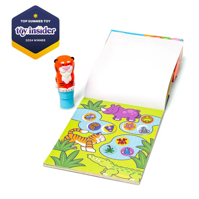 Melissa and Doug Sticker WOW! Activity Pad & Sticker Stamper - Tiger