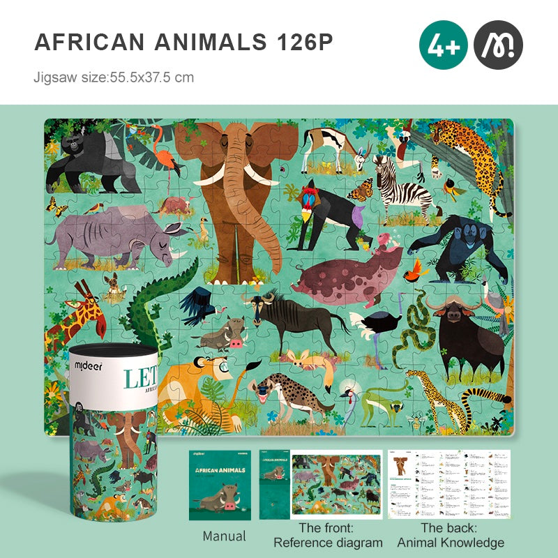 Mideer Let's Learn Puzzle