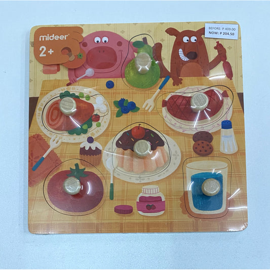 Mideer Wooden Peg Puzzle