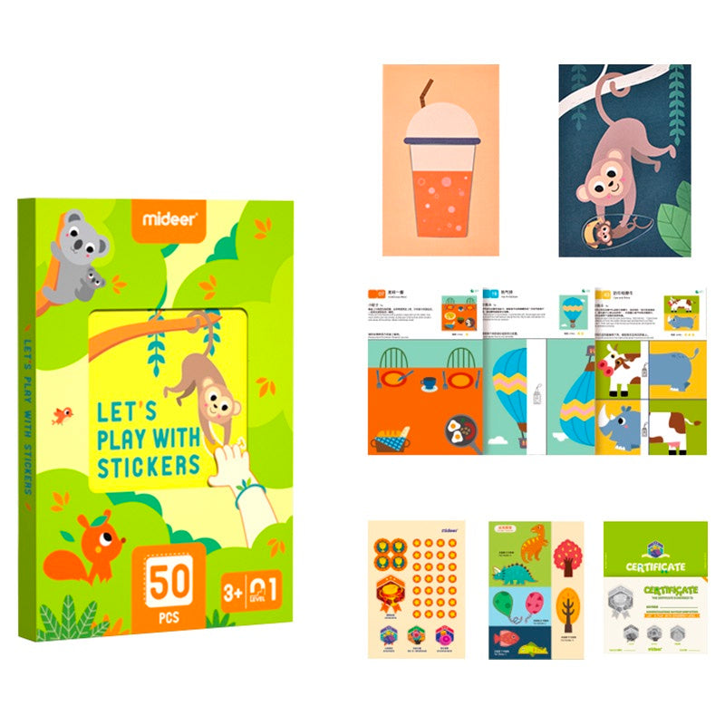 Mideer Let's Play with Stickers