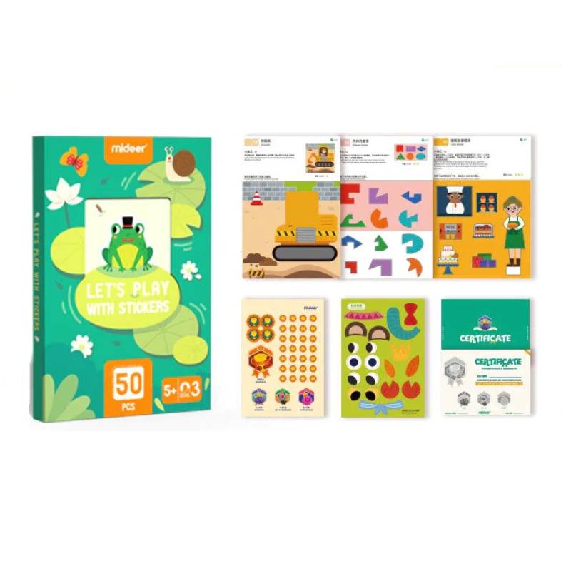 Mideer Let's Play with Stickers