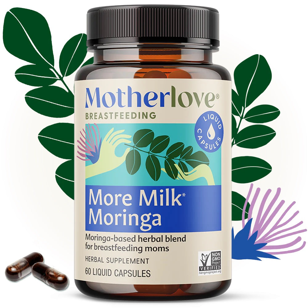 Motherlove More Milk Moringa 60 capsules